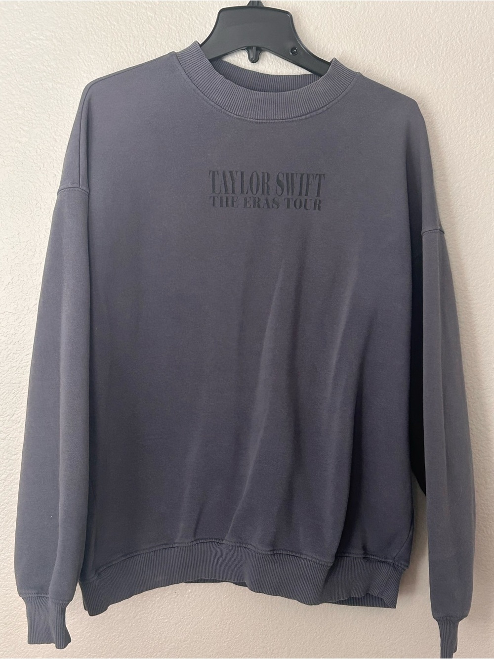 Taylor Swift Dark Charcoal Crewneck Sweatshirt